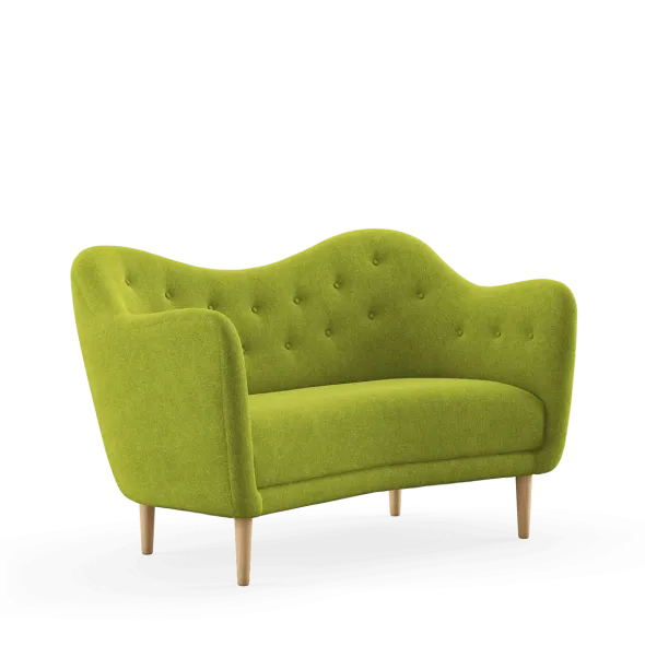 46 sofa, eg klar olie af Finn Juhl