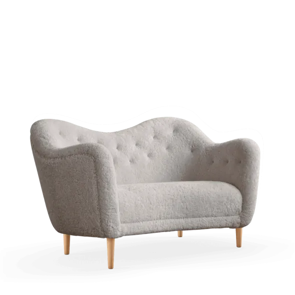 46 sofa, eg klar olie af Finn Juhl