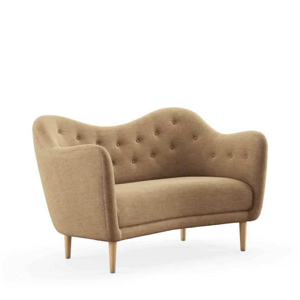 46 sofa, eg klar olie af Finn Juhl