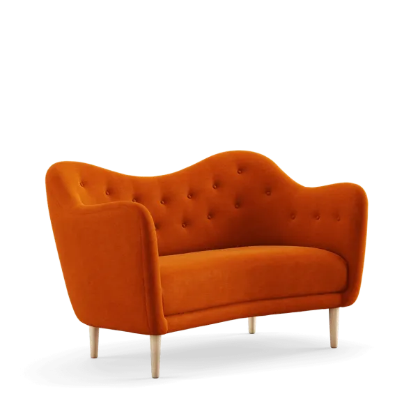 46 sofa, eg klar olie af Finn Juhl