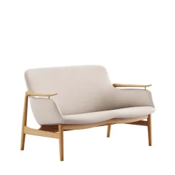 53 sofa, eg olie af Finn Juhl