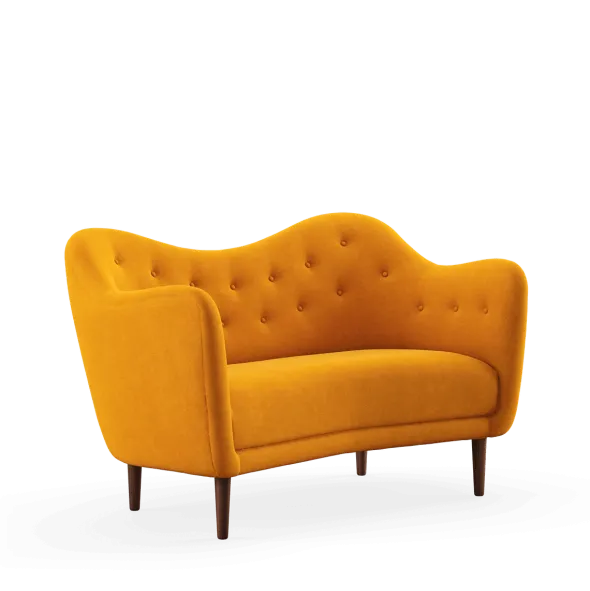 46 sofa, valnød af Finn Juhl