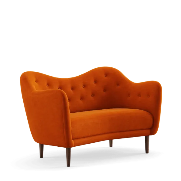 46 sofa, valnød af Finn Juhl