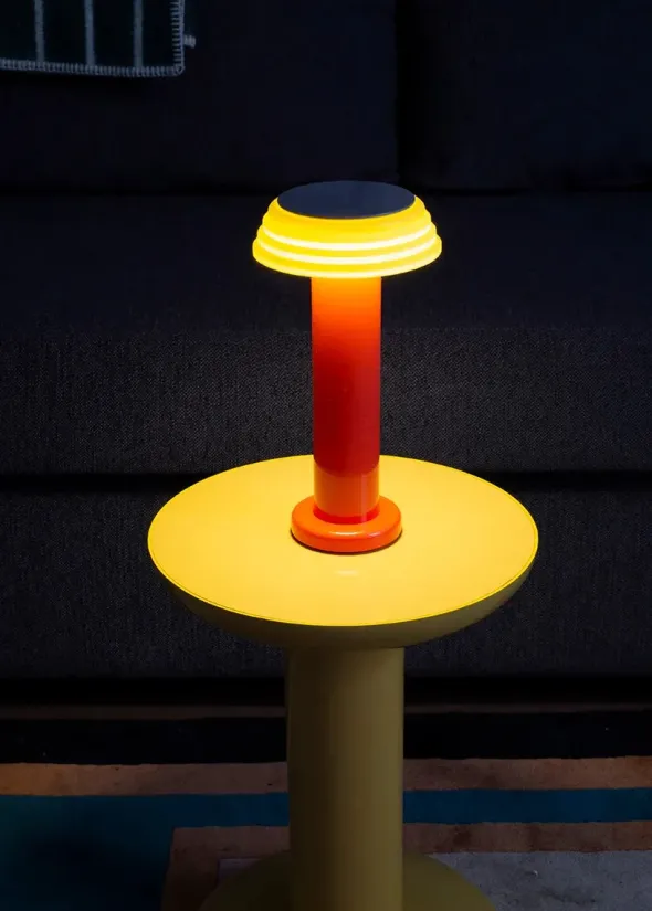 Sowden Light Portable Lamp PL1, red/yellow