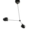 Spider Big Wall Lamp w/3 Fixed Arms af Serge Mouille
