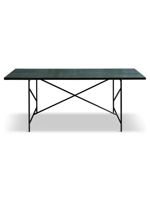 Spisebord 185, grøn marmor fra HANDVÄRK