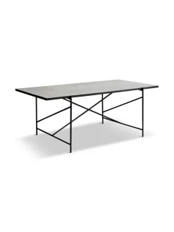 Spisebord 185, hvid marmor fra HANDVÄRK