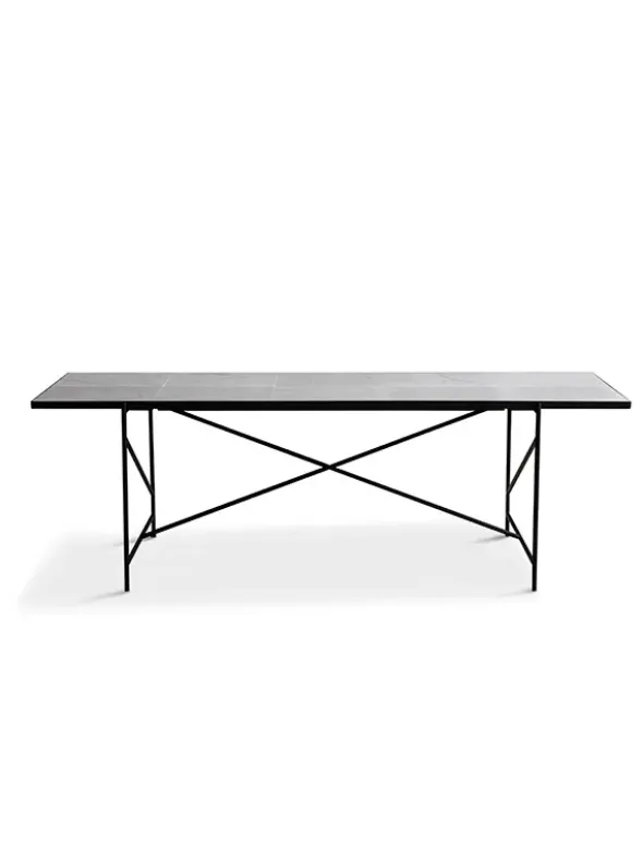 Spisebord 230, hvid marmor fra HANDVÄRK