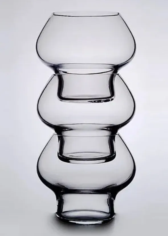 Spring Glas, 2 stk. af Jørn Utzon