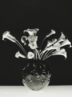 S.R. Vintage Vase Deco Black fra Louise Roe