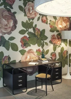S 285/5 skrivebord, krom fra Thonet