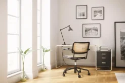S 285/1 skrivebord, krom fra Thonet