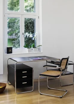 S 285 skrivebord, krom fra Thonet