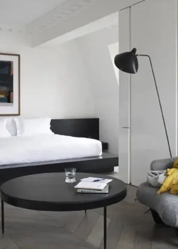 Standing Lamp w/1 Head/Arm af Serge Mouille