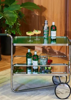 S 179 Tanqueray bar trolley fra Thonet