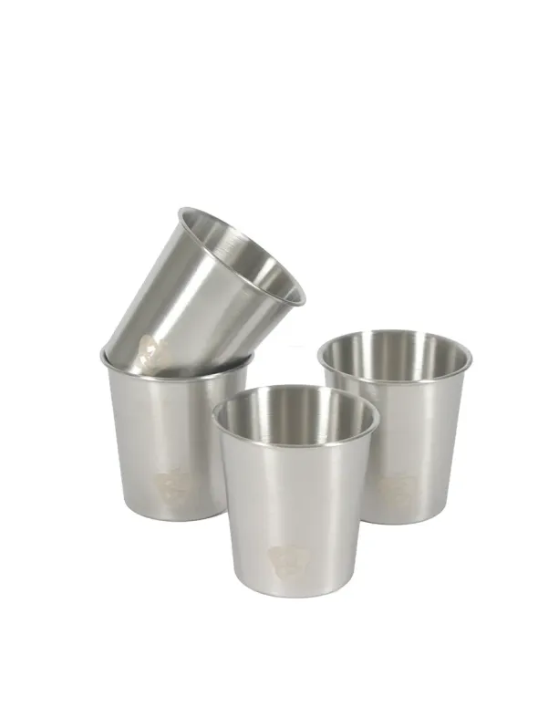 Steel Cup 4 Stk. fra NIKO JUNE