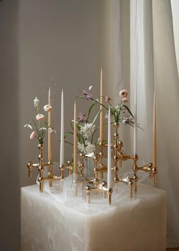 STOFF Nagel Vase, messing fra STOFF Nagel