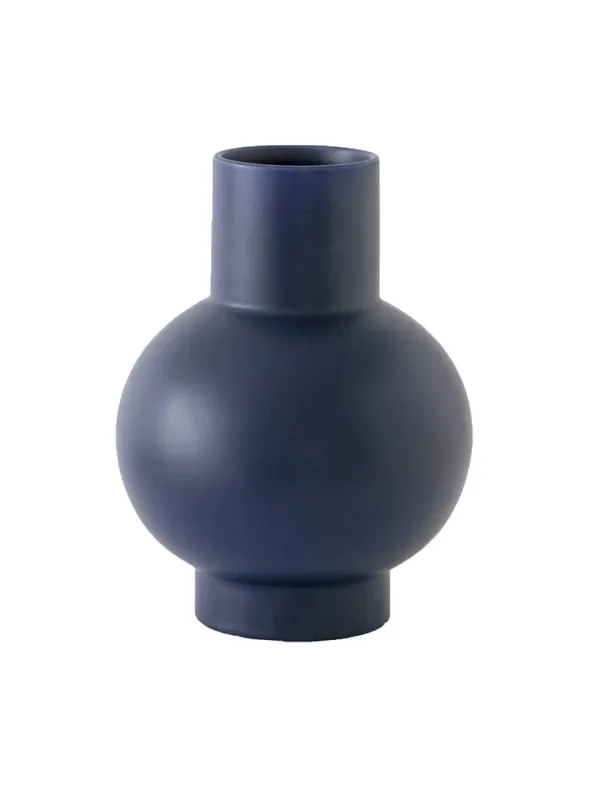 Strøm Vase, blue fra raawii
