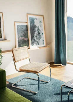 S 32 VL lænestol, natur felt fra Thonet