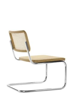 S 32 VL lænestol, natur felt fra Thonet