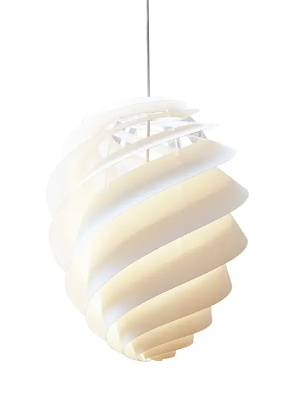Swirl 2, hvid fra Le Klint
