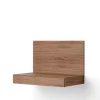 Tana Wall Mounted Desk, walnut fra New Works