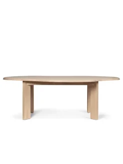 Tarn Dining Table 220, white oiled fra Ferm Living
