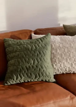 Tassel Pude 45x45 i pale green af Arne Jacobsen
