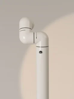 Tatu Alta Gulvlampe, white grey fra Santa and Cole