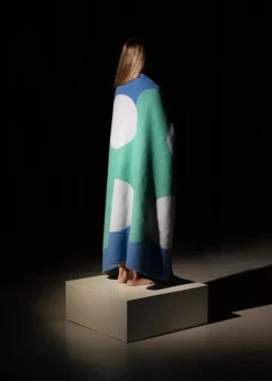 Teenagers from Mars Plaid, white/blue/leaf fra raawii