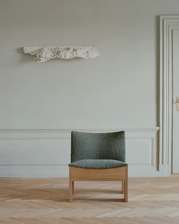 Tenon Lounge Chair, natural oak fra New Works