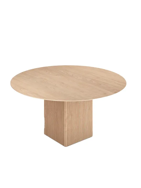 Ten Table Round Ø150, sæbebehandlet eg fra DK3