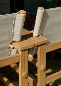 The Canvas Chair udendørs loungestol af Børge Mogensen