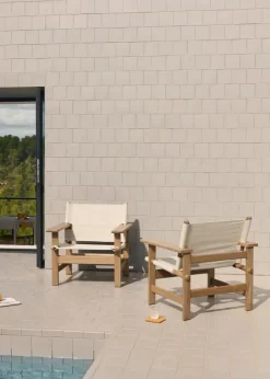 The Canvas Chair udendørs loungestol af Børge Mogensen
