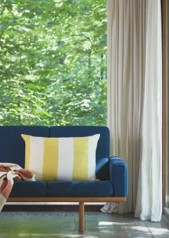The Sweater Cushion, golden yellow fra Silkeborg Uldspinderi