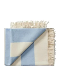 The Sweater Junior Plaid, blue fra Silkeborg Uldspinderi