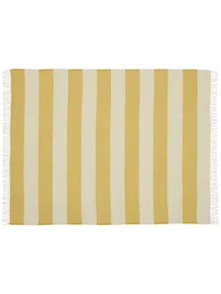 The Sweater Plaid, golden yellow fra Silkeborg Uldspinderi