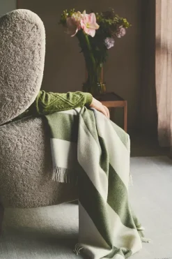 The Sweater Plaid, green fra Silkeborg Uldspinderi