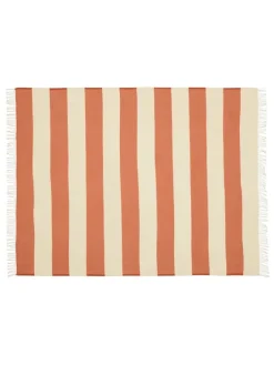 The Sweater Plaid, orange fra Silkeborg Uldspinderi