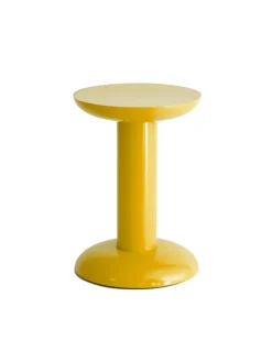 Thing Sidebord/Skammel, yellow fra raawii