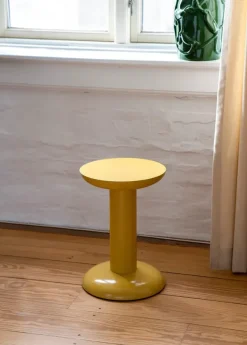 Thing Sidebord/Skammel, yellow fra raawii