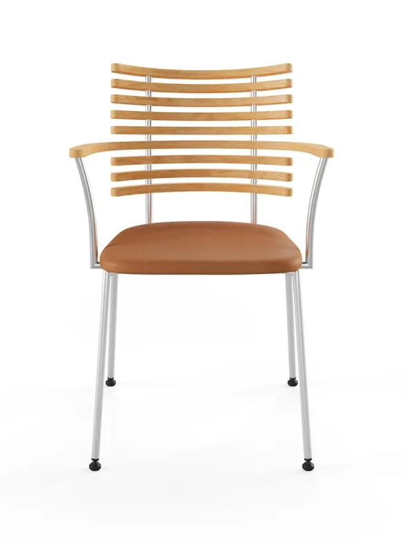 Tiger Armstol, cognac læder fra Naver Collection