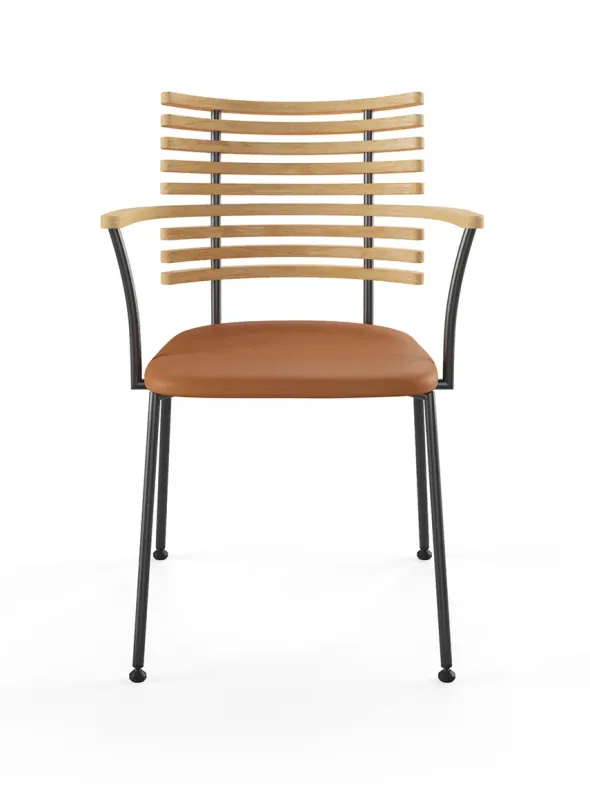 Tiger Armstol, cognac læder fra Naver Collection