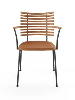 Tiger Armstol, cognac læder fra Naver Collection
