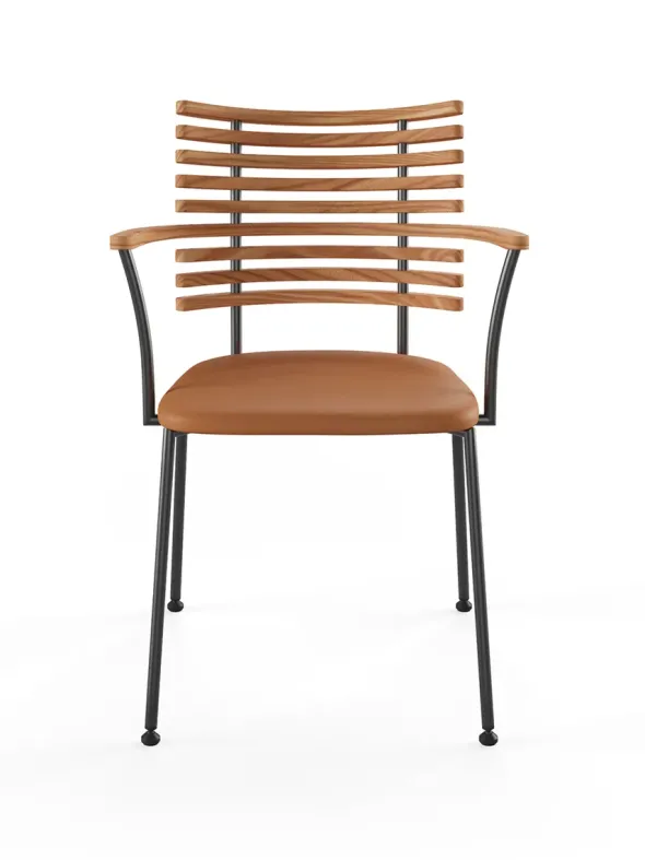 Tiger Armstol, cognac læder fra Naver Collection