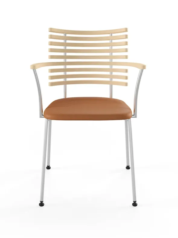 Tiger Armstol, cognac læder fra Naver Collection