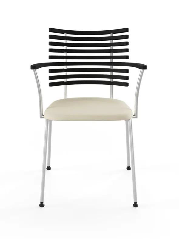 Tiger Armstol, creme læder fra Naver Collection