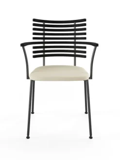 Tiger Armstol, creme læder fra Naver Collection