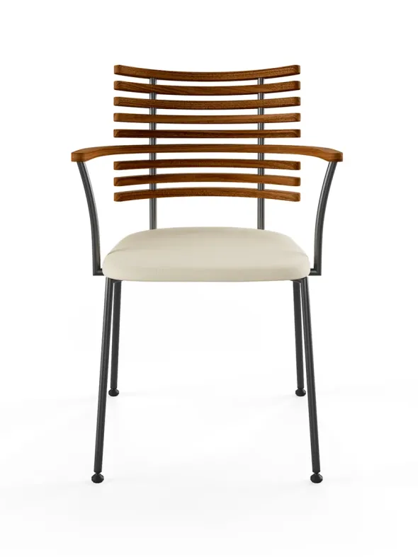 Tiger Armstol, creme læder fra Naver Collection