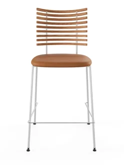 Tiger Barstol, cognac læder fra Naver Collection